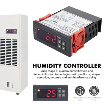 

Digital Temperature Controller Humidity Controller Sensor Incubator 12V/110V/220V Digital Display Digital Hygrometer Controller