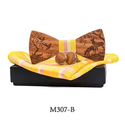 Роскошный Галстук деревянный Галстуки-бабочка шейные платки для мужчин s вязать галстуки мужчин Шкатулка для аксессуаров галстук блузка