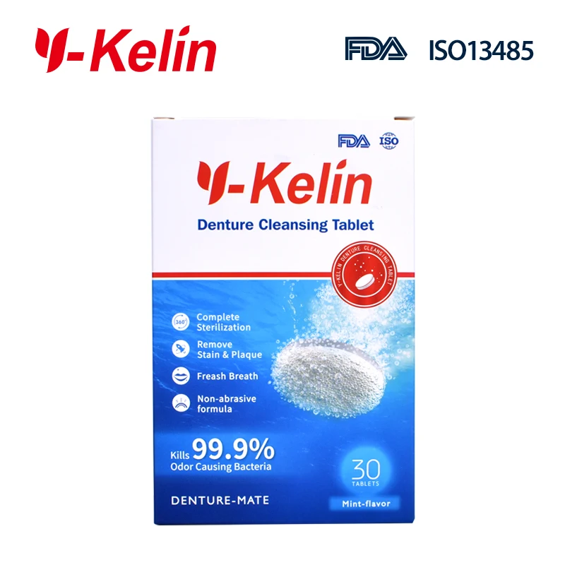 DENT-A-CLEAR Denture Cleansing Tablets 30 Tab Anti-bacteria DENT-A-CLEAR Denture Cleansing Tablets 30 Tab Anti-bacteria