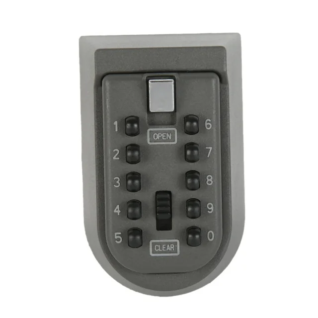 1pcs Black Security key Locker Outdoor Combination Hide Key Safe Lock