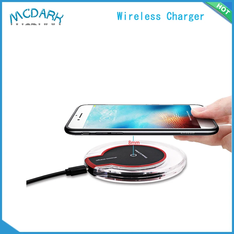 Mcdark 10W Universal Fast Wireless Charge For Elephone P9000 Qi Charging Pad Doogee s60 Charger | Мобильные телефоны и