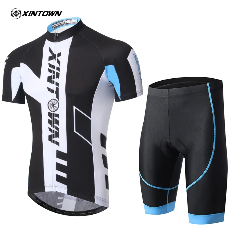 

XINTOWN Cycling Jersey Set 2017 PRO Team Men MTB Bike Bicycle Motocross Downhill Quick Dry Suits Clothing Pad Bib Shorts sets3