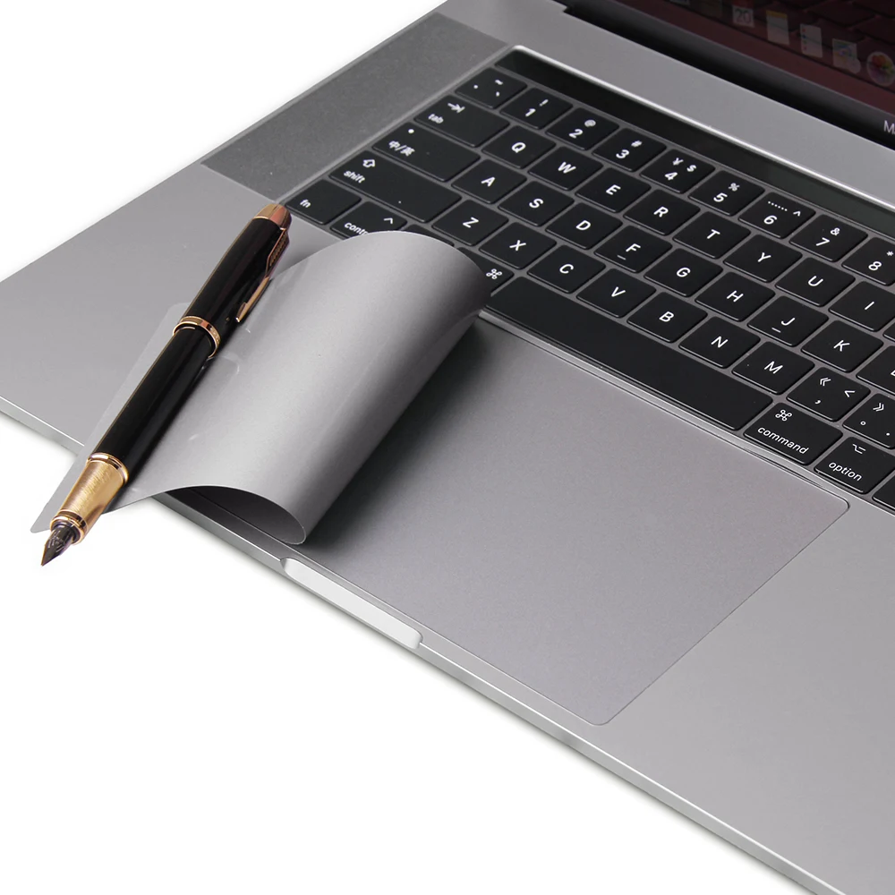 A1707 металлический космический Серый Полный Размеры кожи тела наклейка чехол для MacBook Pro 1" с сенсорной панелью, приятна для кожи и тела, и Упор для рук трекпад Sticke