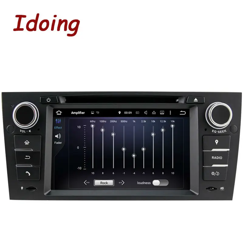 Idoing1Din Android7.1Steering колеса для BMW E90 автомобильный мультимедийный DVD плеер Авто HD емкостный Сенсорный экран gps навигации ТВ