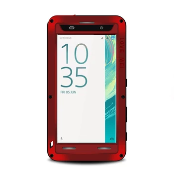 

Metal Aluminum Case For Sony XA Case Luxury Armor 5inch Full Body Protective Phone For Sony Xperia XA Case f3111 f3112 coque