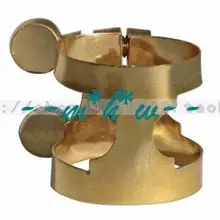 6 шт. металлическая Лигатура для сопрано мундштук