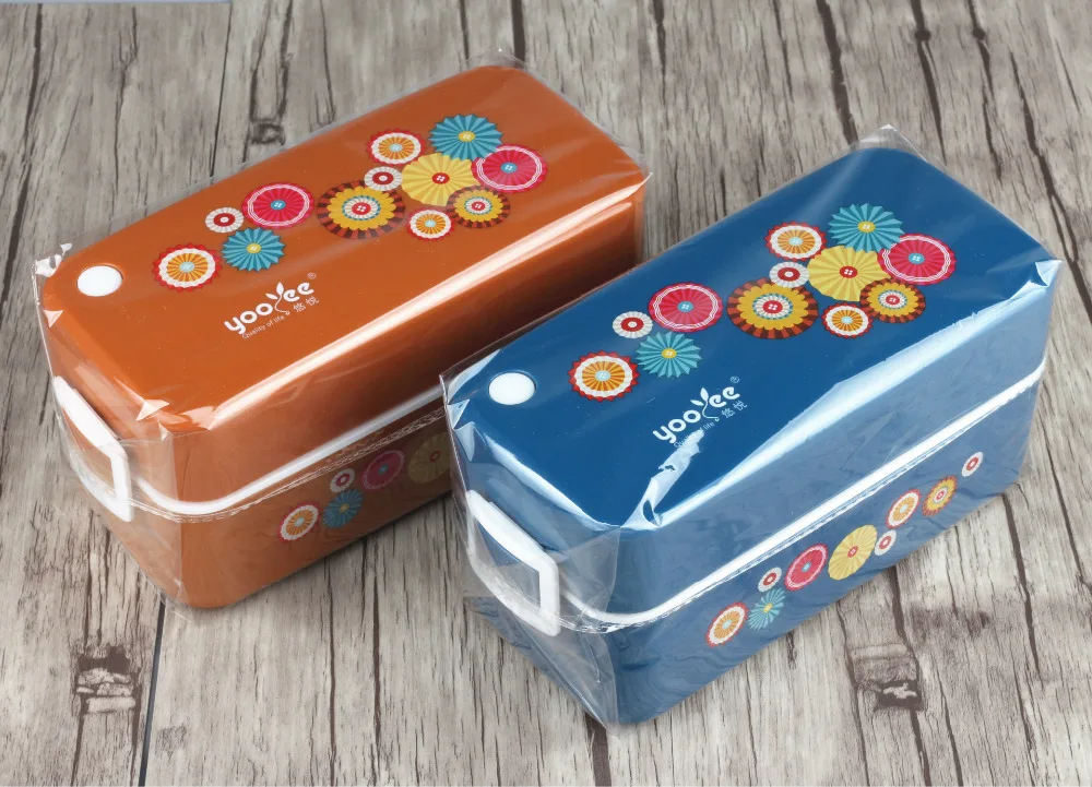 Новые японские Ланч-боксы контейнеры с отделениями микроволновая печь Bento Box для детей Пикник еда контейнер BPA бесплатно