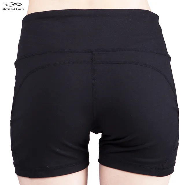 Mermaid Curve Sports Shorts Women’s Sexy Mesh Gym Running Short Tight Breathable Quick Dry Outdoor Sportwear Fitness Yoga Shorts