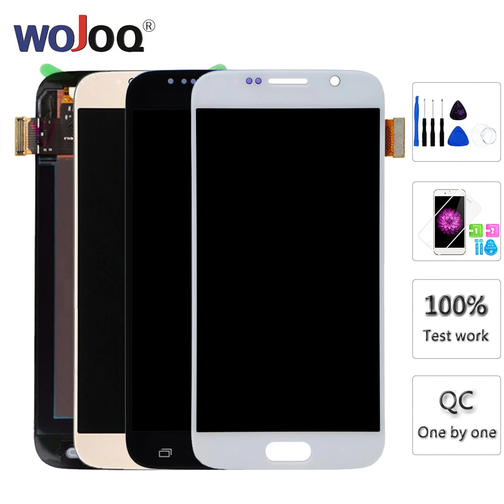 

IPS 5.1'' G920F lcd For SAMSUNG S6 Display G920 G920F LCD Display Digitizer Touch Screen For Galaxy S6 lcd