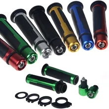 22 мм Универсальный Мотоцикл с ЧПУ Ручка Ручки Мотоцикл ручная, Резиновая, гелевая ручка и конец набор CSL2017