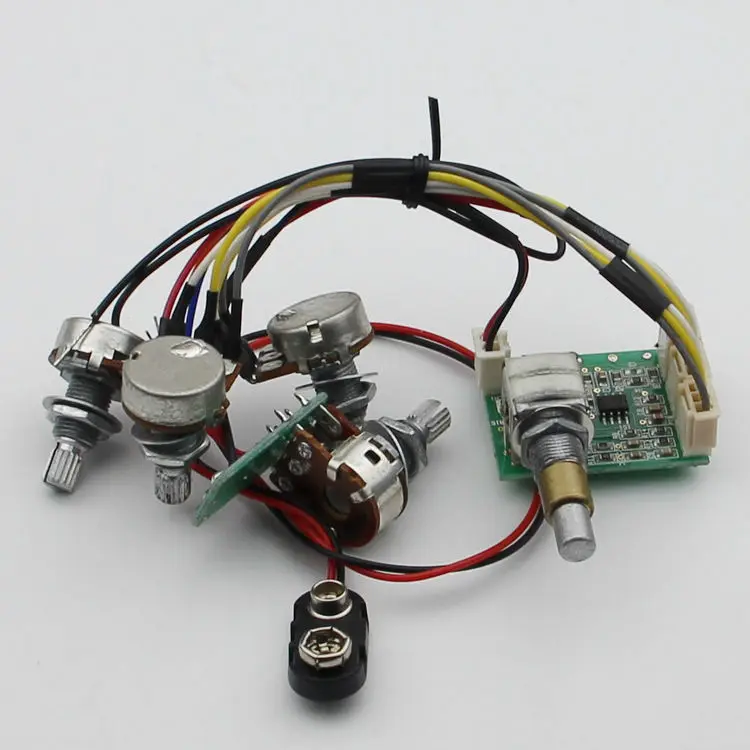 

Electric Bass Guitar Active Wiring Amplification system / Set