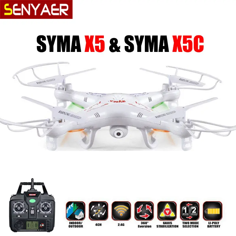 Original SYMA X5C Upgrade Version font b RC b font font b Drone b font 4CH