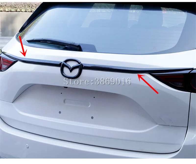 Abs Chrome Rear Trunk Lid Cover Tailgate Boot Back Door Trim