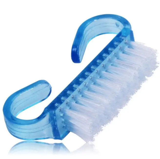 

2 Pcs/Lot Cleaning Nail Brush Tools File Nail Art Care Manicure Pedicure Soft Remove Dust Small Angle Clean