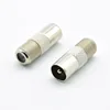 5pcs/lot STB Quick Plug RF Coax F Female To RF Male Connector TV Antenna Coaxial Connector F Connector TV Coaxial plug ► Photo 2/2