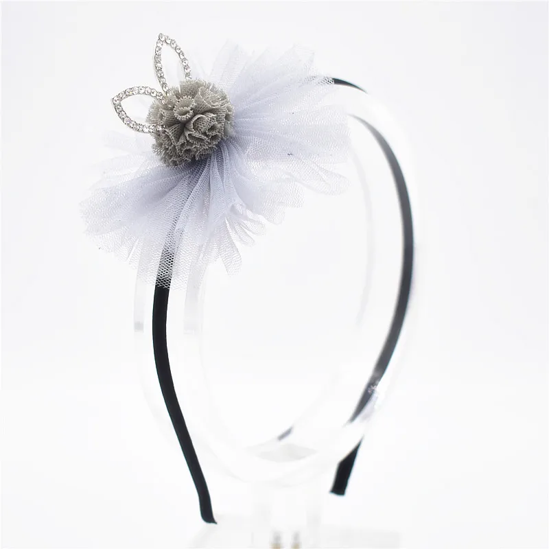 Кружевная женская заколка-обруч для волос с кристаллами, Серебряная корона принцессы, тиара, повязка на голову, аксессуары для волос, ювелирные изделия с бриллиантами, 1 шт