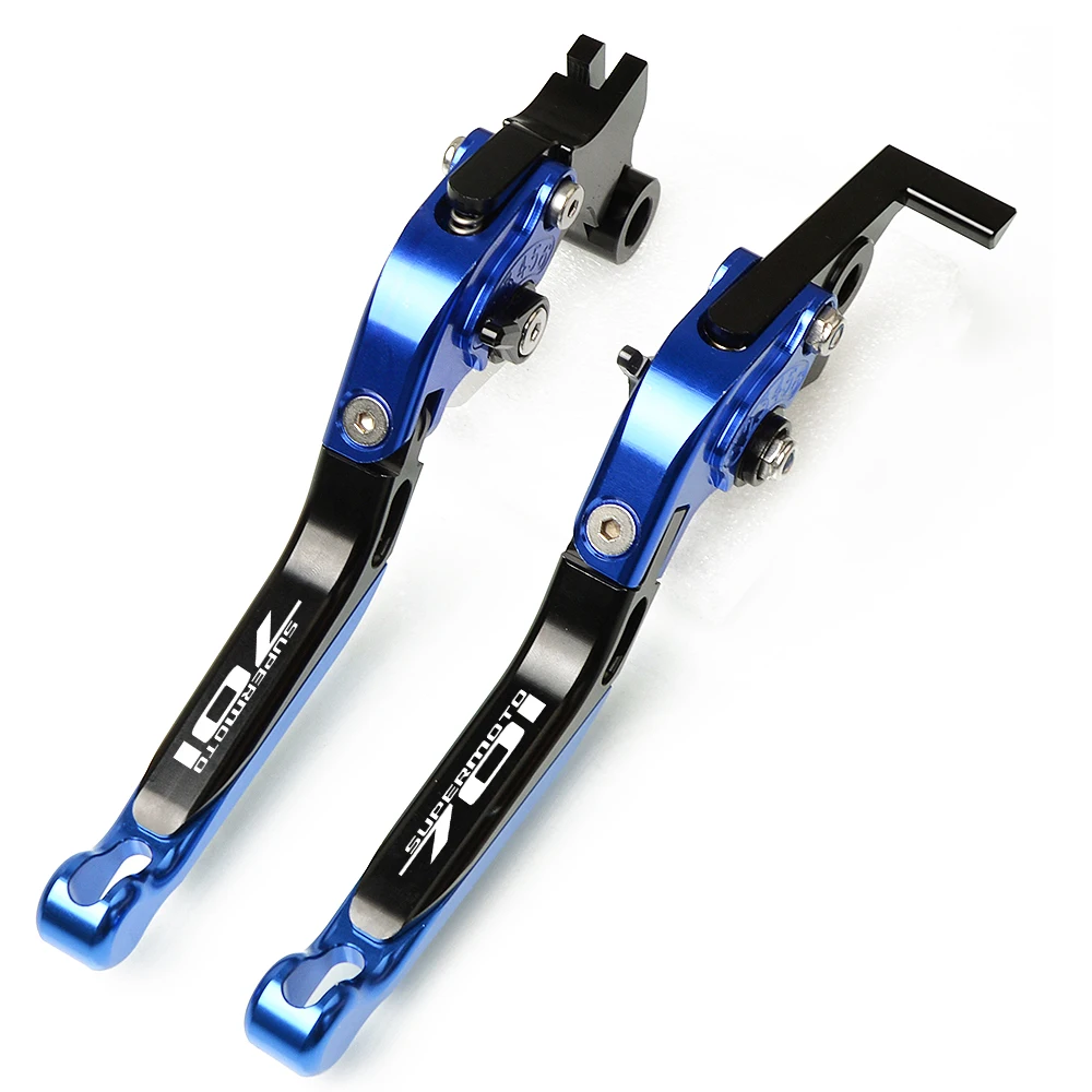 Blue 701Supermoto Для Husqvarna 701 Supermoto 701 Enduro- аксессуары для мотоциклов Короткие тормозные рычаги сцепления 701 Supermoto - Цвет: Blue 701Supermoto