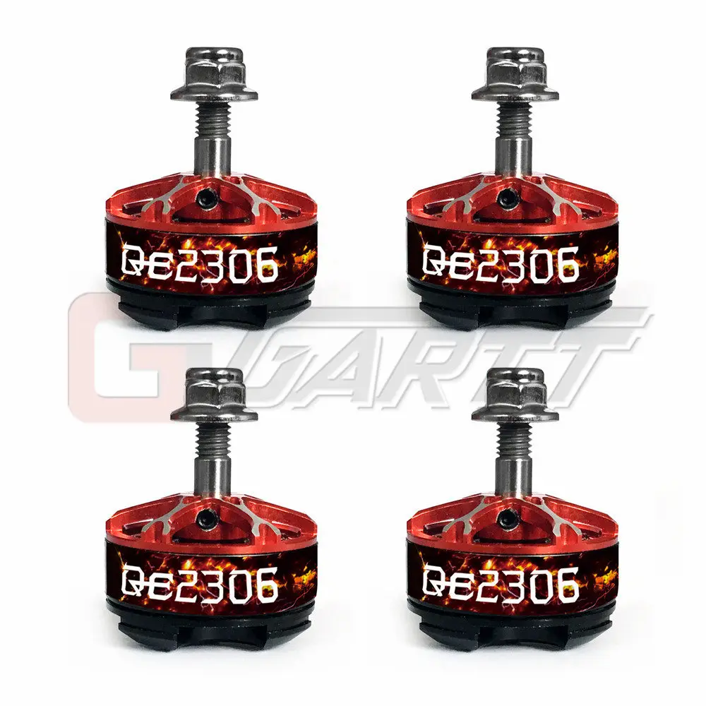 Gartt QE2306II 2750KV бесщеточный двигатель 3 4S для RC Mini FPV Racing Drones QAV 210 250 300 Квадрокоптер