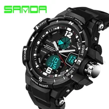 SANDA 289 Sport Montre Hommes Plongée Camping Étanche Horloge Pour Hommes Montres Top Marque De Luxe Militaire relogio masculino montre