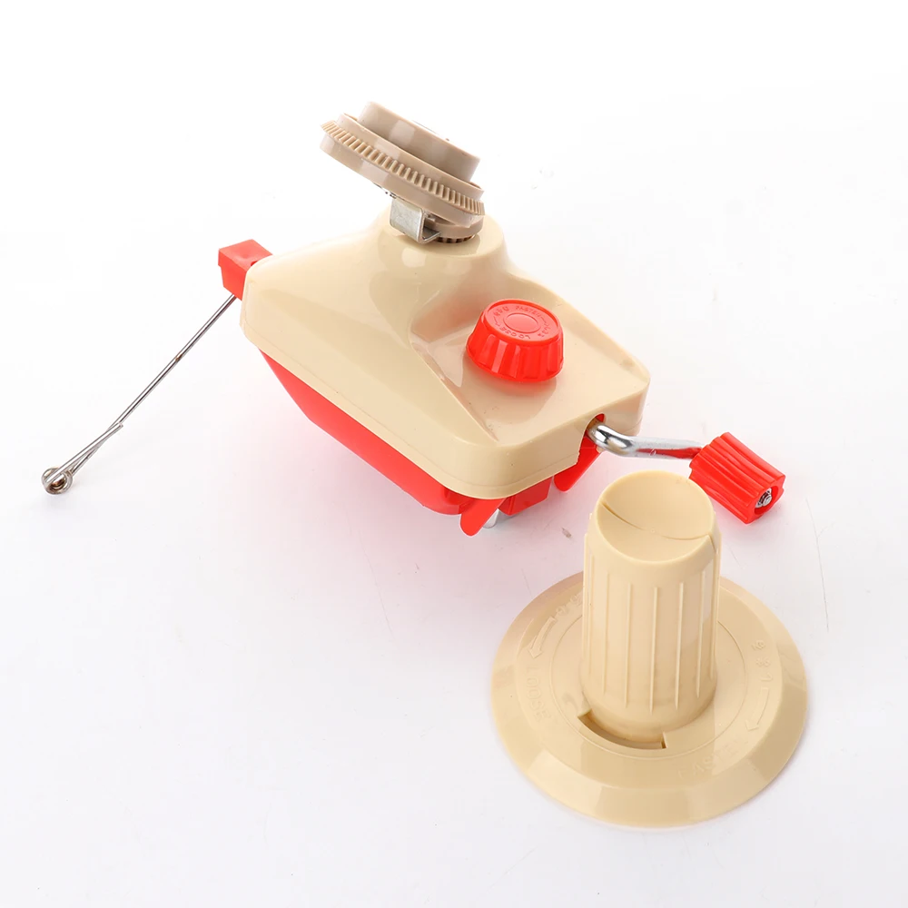 

Woolen Yarn Winding Machine Holder for String Ball Wool Winder Handle Handheld hand Operated kit