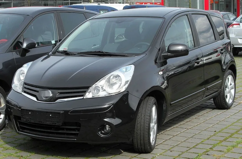 EeMrke автомобильный Стайлинг для Nissan Note 2006-2013 EU 2в1 Многофункциональный светодиодный Противотуманные фары DRL с объективом дневные ходовые огни