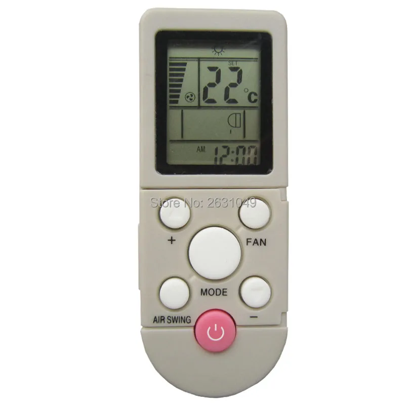 

REPLACEMENT V-Lec Air Conditioner Remote Control - YKR-F/06