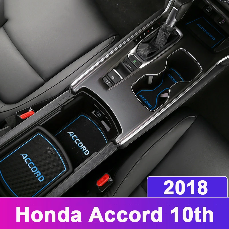 Резиновые коврики для дверей автомобиля Honda Accord 10th 2018 Нескользящие Коврики