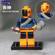 Haogaole 100 Блочный конструктор Игрушка Мстители Deathstroke Супер Герои коллекция экшн-модель детские кирпичи фигурки подарки игрушки