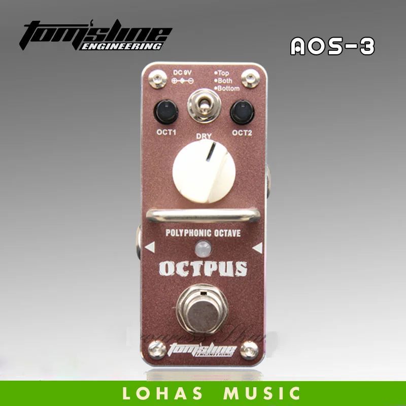 

TOM'SLINE AOS-3 OCTPUS Digital Eight tones / Guitar effects pedal