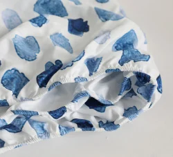 (Blue Watercolor Dots