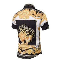 Мужские летние уличные модные мужские рубашки Молодежный узор 3D печать мужская Повседневная рубашка с коротким рукавом рубашка без рукавов Тонкий