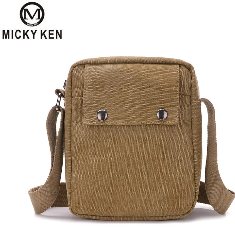 

Micky Ken Men's Travel Bags Cool Canvas Bag Fashion Men Messenger Bags High Quality Brand Bolsa Feminina Shoulder Bags