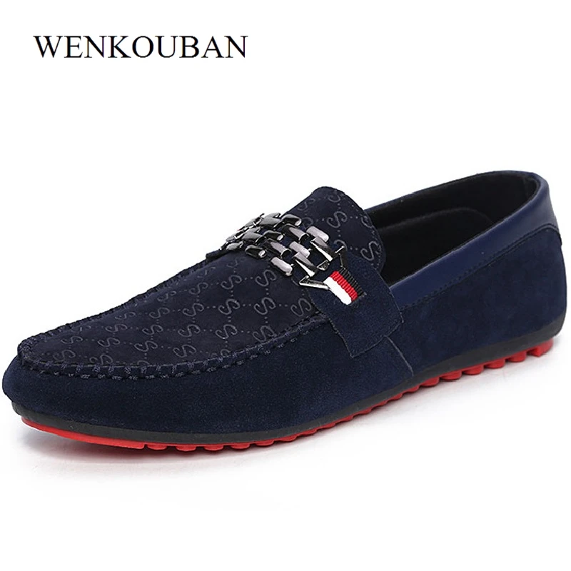 

Men Casual Shoes Male Adult Flat Loafers Soft Slip On Driving Moccasins Suede Leather Shoes Erkek Ayakkabi Zapatos de hombre