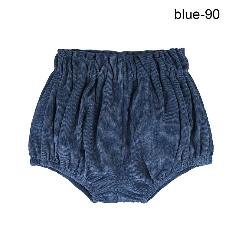 Одежда для новорожденных одежда для малышей вельветовые низ детские трусики с юбочкой Короткие трусы подгузники штанишки AN88 - Цвет: blue 90