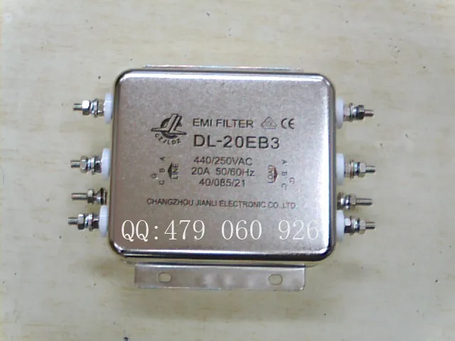 

[ZOB] Jianli EMI power filter DL-20EB3
