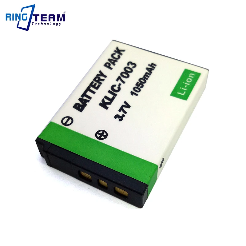 Sostituire Kodak K7003, Klic7003, Klic-Digitale Fit Batteria Della Fotocamera Kodak Easyshare M381 M380 V803 V1003 Z950