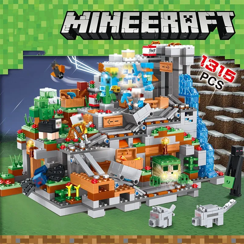 Лего Майнкрафт Горная Шахта Купить