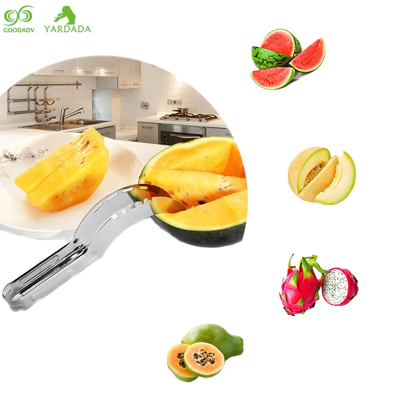 1pc Stainless Steel Watermelon Slicer Cutter Corer Fruit Peeler Faster Melon Tools Kitchen Gadgets Utensils Accessory | Дом и сад