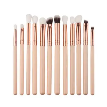 

New Arrival 12 pcs Makeup Brushes Set Tool Eyeshadow Eyeliner Eyebrow Concealer Lip Eyes Beauty Make Up Brush Kits