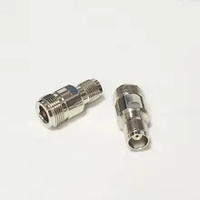 1 шт. новые разъем Jack N на ТНК со штекера на гнездо RF коаксиальный адаптер конвертер прямой, никелированный оптом