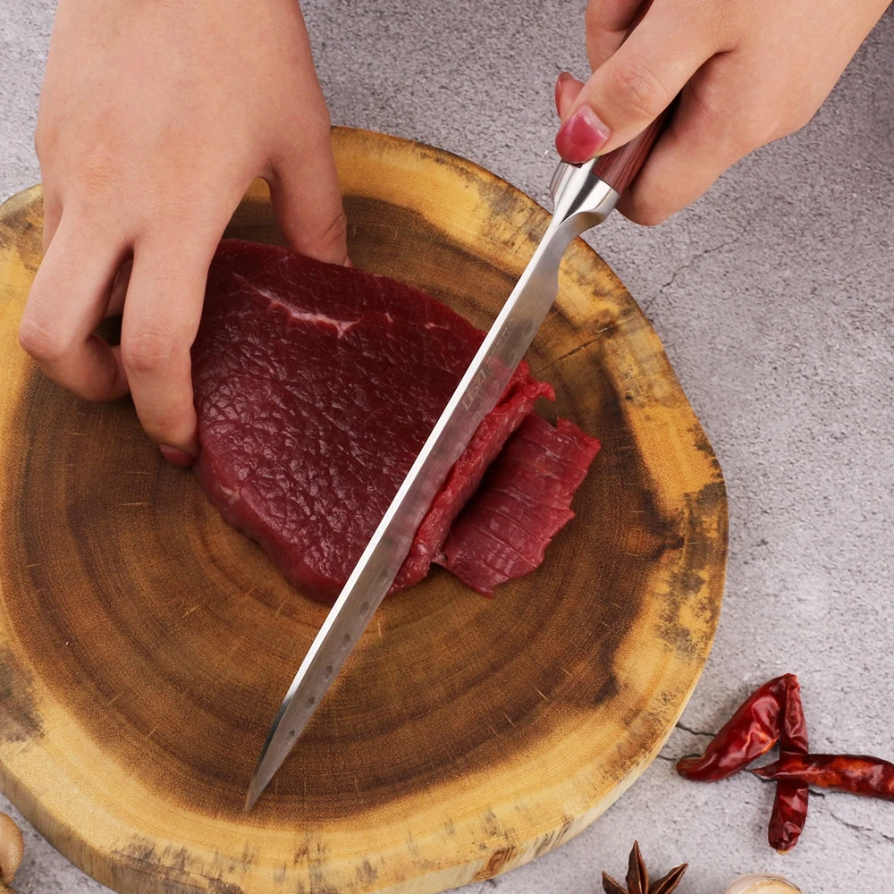 SUNNECKO 7 &quotSantoku нож немецкие 1 4116 стальные лезвия шеф повара нарезка кухонные ножи