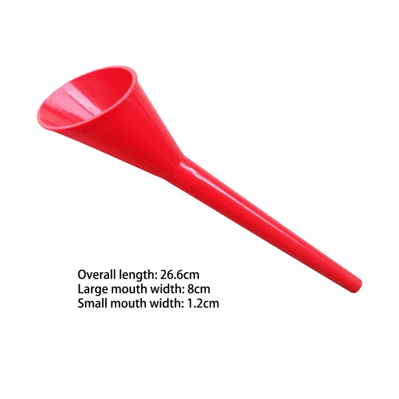 

Car Long Mouth Refueling Funnel Without Spilling Thicken Free Support Refueling Funnel For Motorcycle