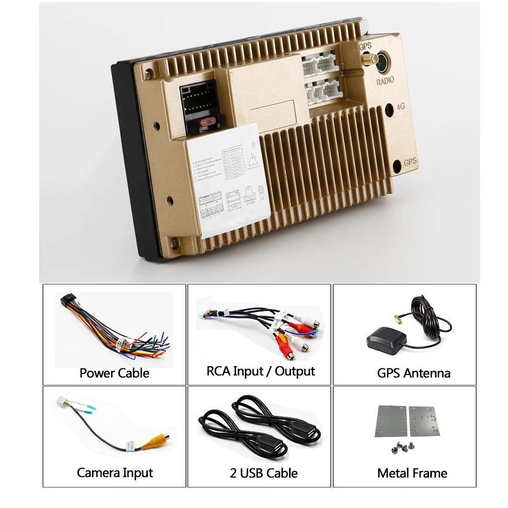 Perfect Panlelo 2 Din Android 8.1Car Radio 7" 1080P Quad Core 2din Android Head Unit GPS Audio Car Multimedia Player for Chevrolet Cruze 4
