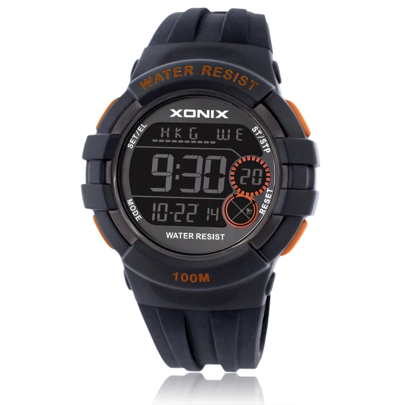 HOT SALE  Boys Girls Sports Watches Waterproof 100m Multifunction World Time Led Light Swim Climb Outdoor Wat
