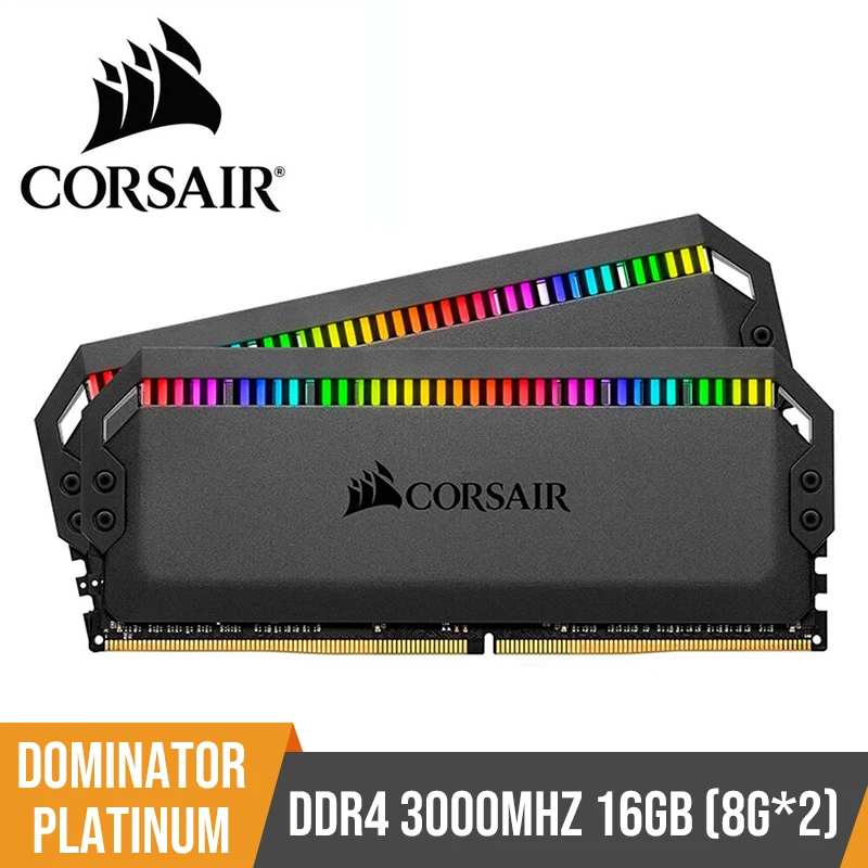 CORSAIR RAM 32 Гб 64 128 ГБ Dominator Platinum RGB Series Memoria DDR4 16 2*8 D 3000 3200 3600 4800 МГц для настольного
