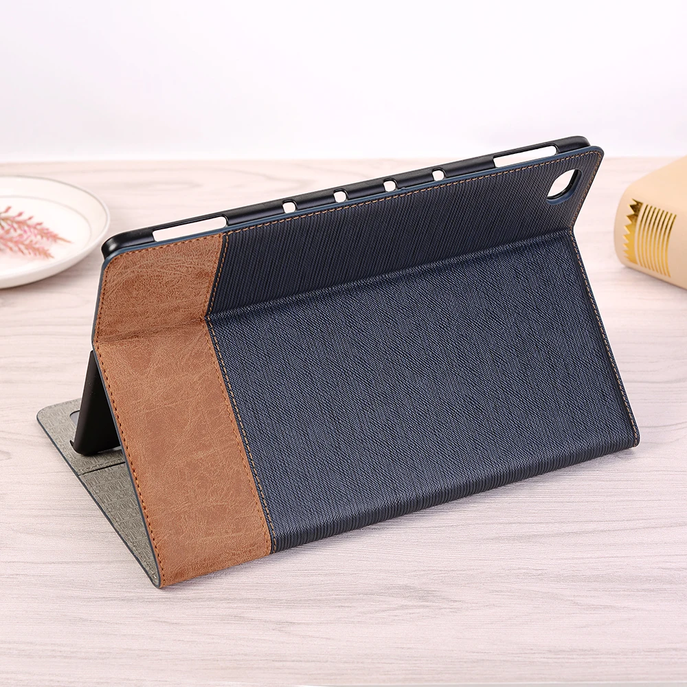 

Business Leather Case For Huawei MediaPad M5 Lite 10 Case BAH2-W09/W19 BAH2-L09 10.1'' Tablet Support stand Cover with Card Solt