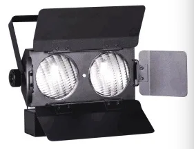 

4pcs/Lot, Double Eye 650Wx2=1350W White Bulb 2 Eye LED Blinder Light Stage Equipment with 2 bulbs
