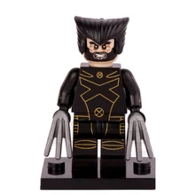Single Sale Black Wolverine James X MEN Apocalypse MARVEL SUPER HEROES Model minifig Assemble Building Blocks