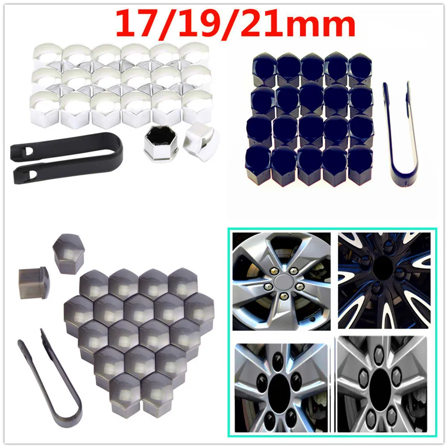 

20Pcs Car Wheel Cap Auto Screw Cover Bolt nuts rim for Toyota 4Runner Sienna Sequoia Prius GR Camry i-TRIL COASTER highlander