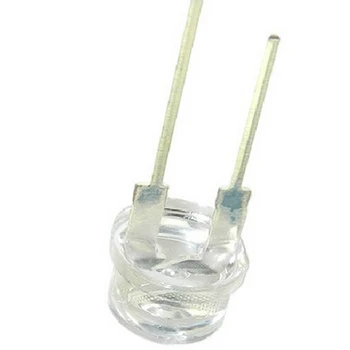 1000PCS x 8mm 0.5W 0.75W 큰 밀짚 모자 백색 빨간 비취 녹색 파란 노란 명확한 빛 다이오드 LED 램프 매우 밝은 짧은 다리